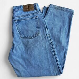 Vintage 1990s eddie bauer light wash denim jeans